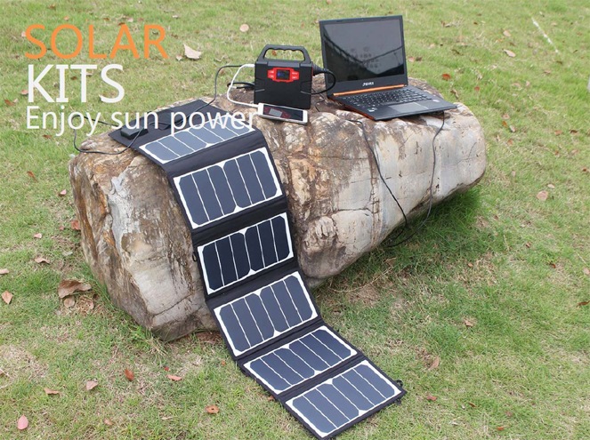 Солнечная панель способна полностью зарядить встроенный аккумулятор системы за 8-10 часов
